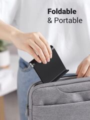 UGREEN 50747 LP106 Çok Açılı Ayarlanabilir Masaüstü Telefon Standı Siyah Hafif ve Kompakt