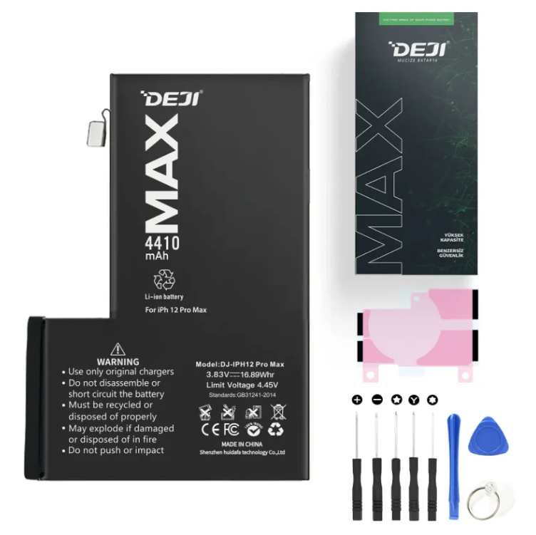 APPLE iPhone 12 Pro Max 4410mAh Batarya DEJİ