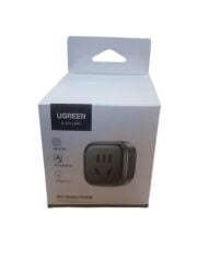 UGREEN 10375 X564 Nexode 100W USB-C Kablolu Dört Portlu GaN Hızlı Duvar Şarj Cihazı Siyah 1.5metre + UGREEN 35608 S510 Black Label 2500W 250V 10A Universal Alman Standartı Seyahat Dönüştürücü Siyah - 2