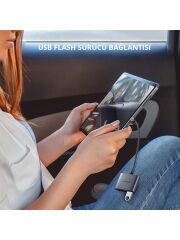 UGREEN 80798 CM387 Type-C USB-C to SD Micro SD TF USB Kart Okuyucu Adaptör