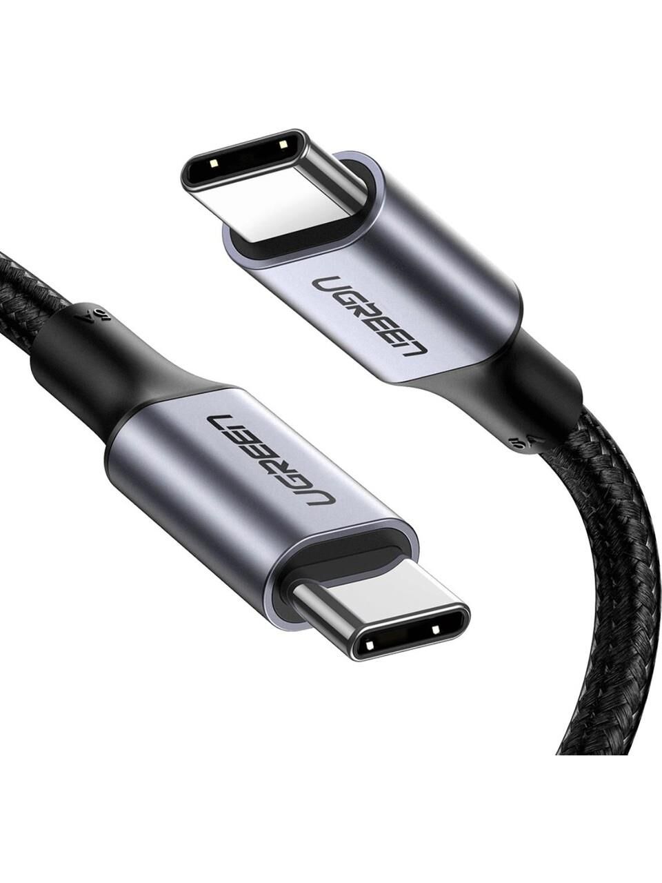 UGREEN 70429 100W PD USB-C to USB-C Süper Hızlı Şarj Kablosu 480Mbps Veri Senkronizasyonu 2metre