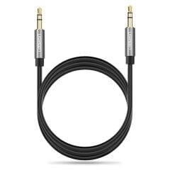 UGREEN 10734 AV119 3.5mm Aux Ses Kablosu Siyah 1.5metre