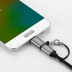 UGREEN 40945 US189 USB-C to Micro USB Adaptör Alüminyum Kasa Dönüştürücü