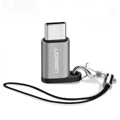 UGREEN 40945 US189 USB-C to Micro USB Adaptör Alüminyum Kasa Dönüştürücü