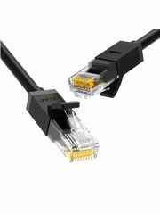 UGREEN 20158 NW102 CAT6 1000MHz Stabil Bant 10GB/s Yumuşak ve Esnek Siyah Ethernet Kablosu 0.5metre