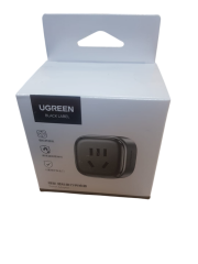 UGREEN S510 35608 Black Label 2500W 250V 10A Universal Alman Standartı Seyahat Dönüştürücü