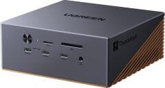 UGREEN 85590 U716 Revodok Maxidok 17 in 1 Thunderbolt 5 Docking Station 3xMonitör 140W PD Şarj Destekli Çok Fonksiyonlu Bağlantı İstasyonu