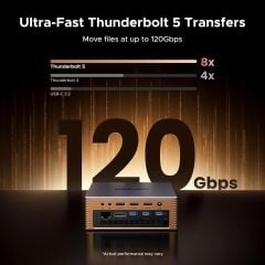 UGREEN 85590 U716 Revodok Maxidok 17 in 1 Thunderbolt 5 Docking Station 3xMonitör 140W PD Şarj Destekli Çok Fonksiyonlu Bağlantı İstasyonu