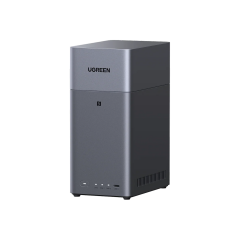 UGREEN 95678 DH2300 NASync Rockchip A72+A53 8 Çekirdekli CPU 4GB LPDDR4X 1xUSB-C 3.0 2xUSB-A 3.0 1xGbE RJ45 1x4K/60Hz HDMI 2 Yuvalı SATA NAS Depolama Ünitesi