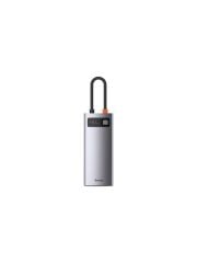 BASEUS Metal Gleam Series USB-C to 6 in 1 Çok Fonksiyonlu Bağlantı İstasyonu WKWG080013 - 2