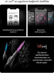 DYSON Airwrap i.d.™ Saç Şekillendirme ve Kurutma Seti Kıvırcık+Bukleli Vinca Mavisi ve Topaz (Dyson TÜRKİYE Garantili)
