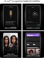 DYSON Airwrap i.d.™ Saç Şekillendirme ve Kurutma Seti Kıvırcık+Bukleli Vinca Mavisi ve Topaz (Dyson TÜRKİYE Garantili)