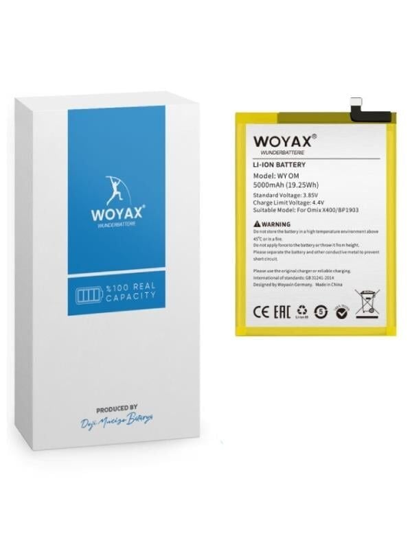 WOYAX by DEJİ OMİX X400 BP1903 5000mAh Batarya