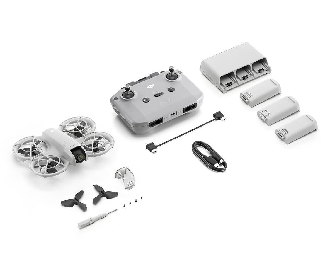 DJI Neo Fly More Combo 4K 30fps 3840x2880 Video Kalitesi 12MP Fotoğraf Çözünürlük 18dk Uçuş Süresi Beyaz