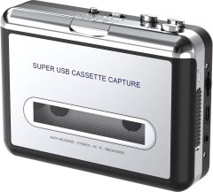 SUNYOY Taşınabilir kaset çalar Walkman Audio Music Player Tape to MP3 Converter, Mixtape/Kaseti MP3