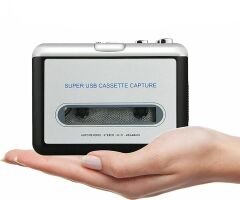 SUNYOY Taşınabilir kaset çalar Walkman Audio Music Player Tape to MP3 Converter, Mixtape/Kaseti MP3