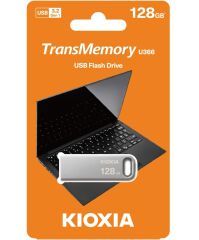 KİOXİA TransMemory U366 128GB USB 3.2 Gen 1 USB Bellek Metal Gümüş LU366S128GG4