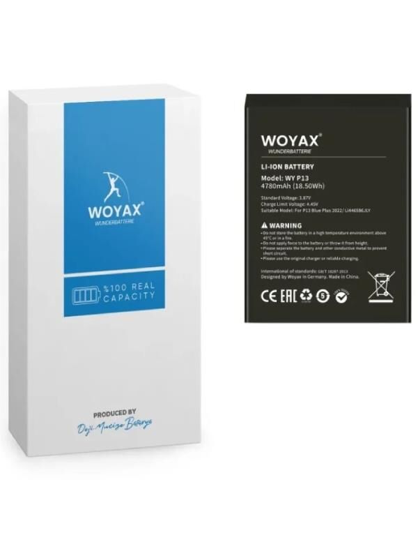 WOYAX by DEJİ REEDER P13 Blue Plus 2022 4780mAh Batarya