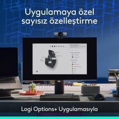 LOGİTECH MX Master 3S Bluetooth Edition 8000dpi Optik Sensörlü Sessiz Bluetooth Kablosuz Mouse Siyah (910-007501)