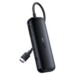 UGREEN 60568 CM260 USB-C to HDMI+VGA+DisplayPort 4K Çözünürlük Dönüştürücü Adaptör