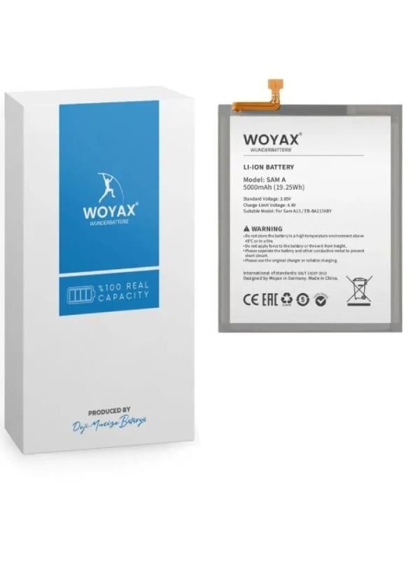 WOYAX by DEJİ SAMSUNG Galaxy A13 5000mAh Batarya