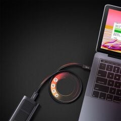 UGREEN 60621 US501 Thunderbolt 4.0 40GB/s 100W 8K 60Hz Şarj Data ve Görüntü Aktarım Kablosu 2metre