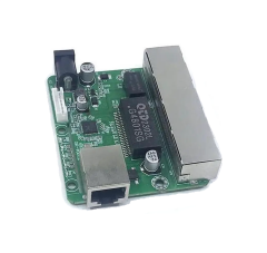 QTD Mini PCBA ZJ1004-HG G4801SG 6 Port 10/100Mbps 12V-48V Endüstriyel Ethernet Switch Kartı - 2