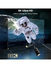 UGREEN 80407 HD141 8K 60Hz 4K 120Hz 2K 165Hz HDMI 2.1 Fiber Optik Görüntü Aktarma Kablosu 15metre - 2