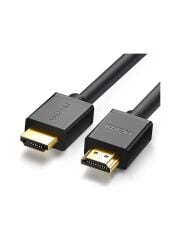 UGREEN 10110 HD104 UHD 4K Yüksek Hızlı Ethernet ve 2.0 HDMI Kablosu Siyah 10metre