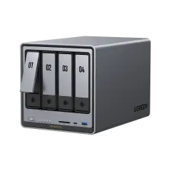 UGREEN 95628 NASync DXP4800 Pro 4 Disk + 2 M.2 Yuvalı Intel Core i3-1315U 16GB DDR5 10GbE + 2.5GbE NAS Depolama Ünitesi