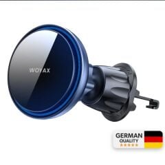 WOYAX by DEJİ WY-HR09 MagSafe Mıknatıslı Kablosuz Soğutmalı Şarjlı ProMag Araç İçi Telefon Tutucu