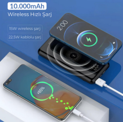 WOYAX by DEJİ 10000mAh 22.5W Hızlı Taşınabilir Powerbank Şarj Cihazı Siyah DJ-121 - 2