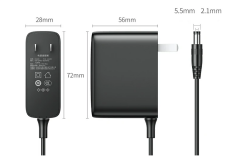 UGREEN 40250 CD265 36W 12 Volt 3 Amper DC 5.5mmx2.1mm Uçlu Adaptör Siyah 1.5metre