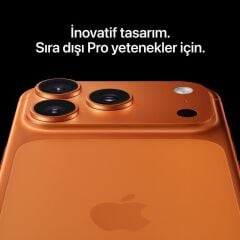 APPLE iPhone 17 Pro 256GB Kozmik Turuncu Cep Telefonu MG8H4TU/A (Apple TÜRKİYE Garantili)