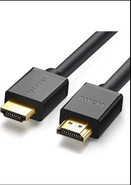 UGREEN 10178 HD104 UHD 4K Yüksek Hızlı Ethernet ve 2.0 HDMI Kablosu Siyah 8metre