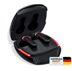 WOYAX by DEJİ Gaming 60ms Gecikme Çift Mod HD 4 Mikrofon ENC Siyah Kablosuz Bluetooth Kulaklık