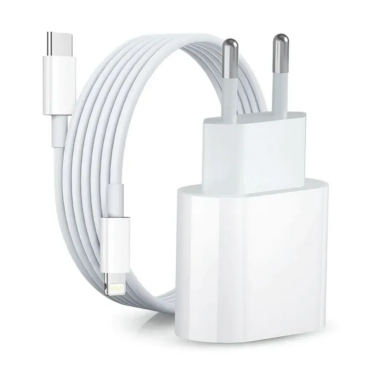 WOYAX by DEJİ WY-S05 Lightning to Type-C PD 20W Şarj Aleti PD Kablo Beyaz 1.2metre