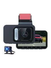 GAMAN Araç İçi Kamera Wi-Fi Yol Kayıt Cihazı 170 Derece Açı Full HD 1080P G Sensörlü Hareket Sensörl