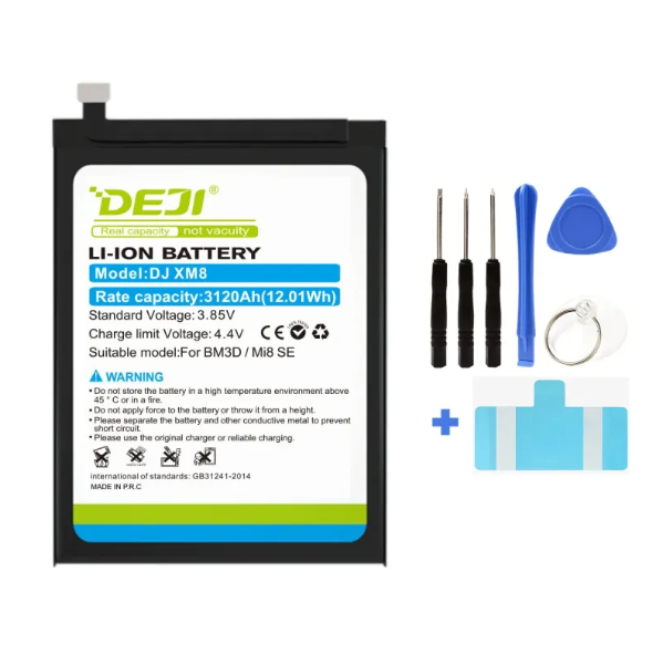 XİAOMİ Mi 8 SE BM3D 3120mAh Batarya DEJİ