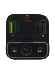 Multifunction Wireless P23 20W 3A Araç Bluetooth BT 5.3 Çağrı Alıcısı Transmitter MP3 Player - 2