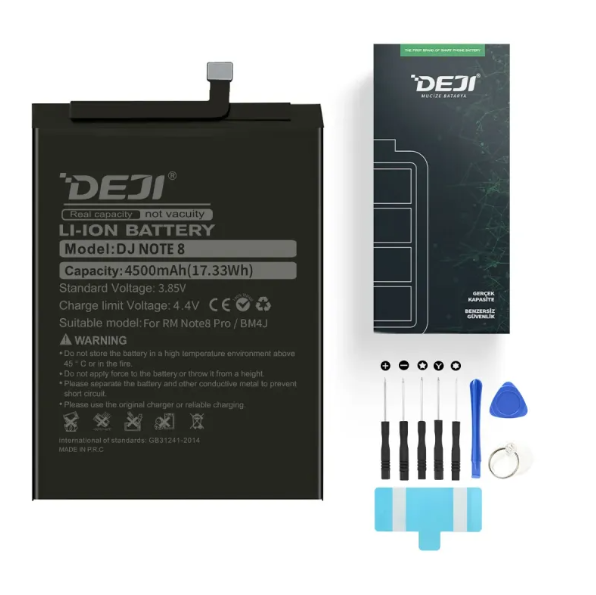 XİAOMİ Redmi Note 8 Pro BM4J 4500mAh Batarya DEJİ