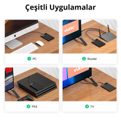 UGREEN 30848 US221 USB 3.0 to Sata3 2.5 inç Harddisk SSD Sabit Disk Muhafaza Kutusu