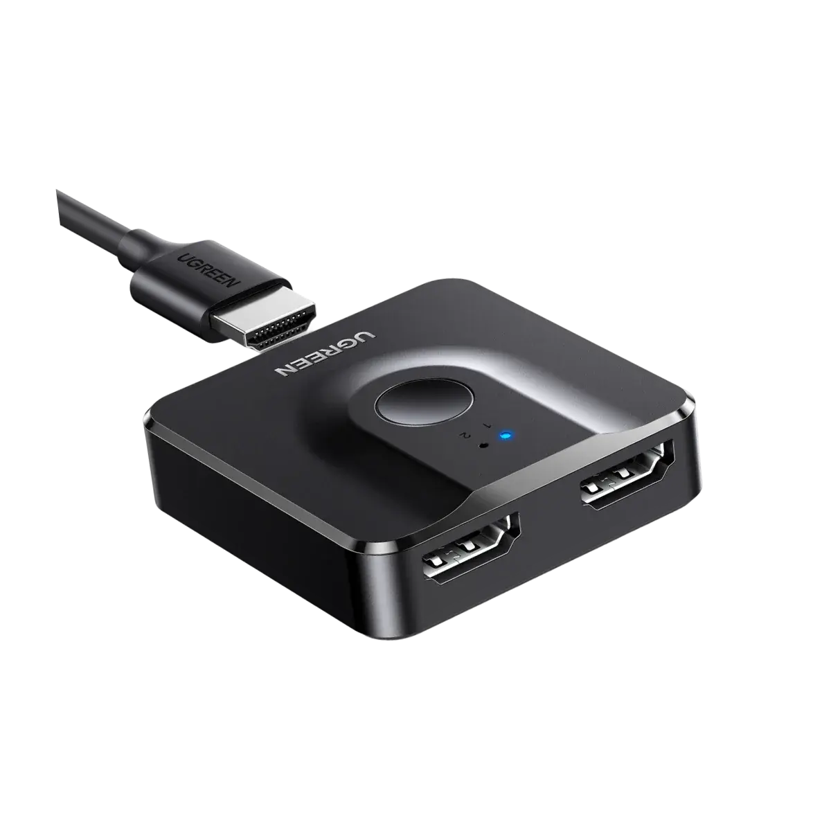 UGREEN 50966 CM217 2 in 1 1 Giriş 2 Çıkış veya 2 Giriş 1 Çıkış 4K 60Hz Çift Yönlü Anahtar HDMI Switch