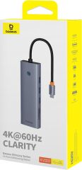 BASEUS UltraJoy Series 10 Port Type-C Hub Adaptör Docking Station B0005280C811-00