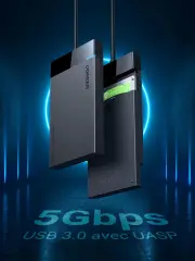 UGREEN 30847 US221 USB 3.0 to Sata3 2.5 inç Harddisk SSD Sabit Disk Muhafaza Kutusu - 2