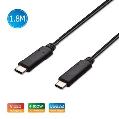 SİMPLECOM CA519 USB-C to USB-C USB 3.2 Gen1 5A 100W Kablo 1.8metre