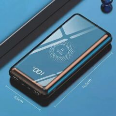 WOYAX by DEJİ WY-121 10000mAh Dijital Göstergeli 22.5W Hızlı Taşınabilir Powerbank Şarj Cihazı Siyah