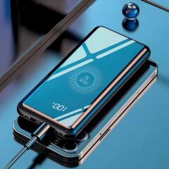 WOYAX by DEJİ WY-121 10000mAh Dijital Göstergeli 22.5W Hızlı Taşınabilir Powerbank Şarj Cihazı Siyah - 2