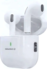 MEGATECH MG-BT105 Bluetooth Kulaklık Beyaz