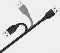 UGREEN 10314 US103 USB-A Erkek to USB-A Dişi 2.0 Uzatma Kablo Siyah 1metre - 2